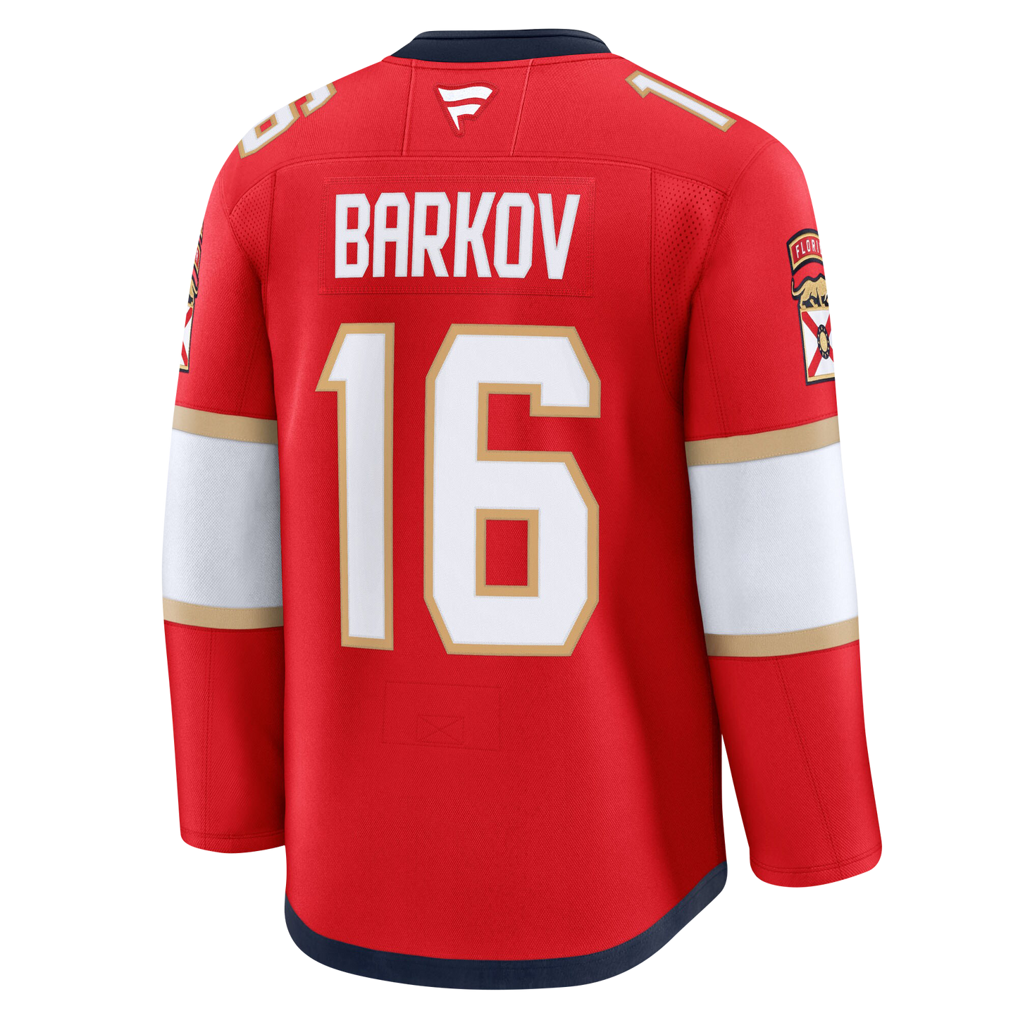 Aleksander Barkov Florida Panthers Fanatics Red Home Premium Jersey With 2025 Stanley Cup Final Patch