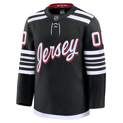 Customizable New Jersey Devils 2024 Fanatics Premium Official NHL THIRD ALTERNATE Jersey