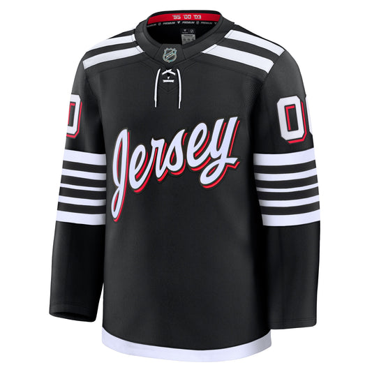 Customizable New Jersey Devils 2024 Fanatics Premium Official NHL THIRD ALTERNATE Jersey