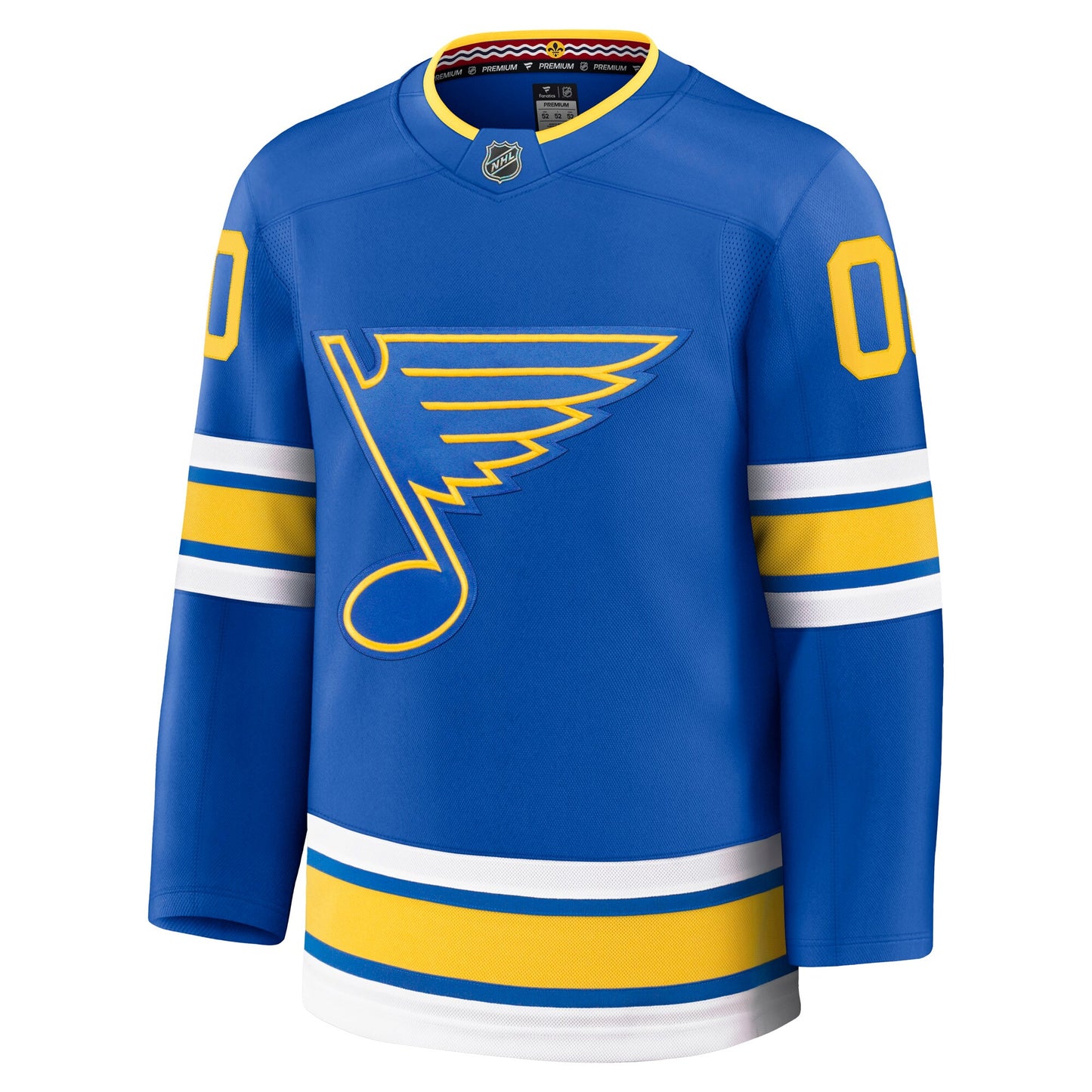 Customizable St. Louis Blues 2025 Fanatics Premium Official NHL Home Jersey