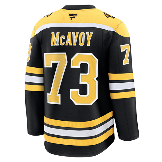 Charlie McAvoy Boston Bruins 2024 Fanatics Premium Official NHL HOME Jersey