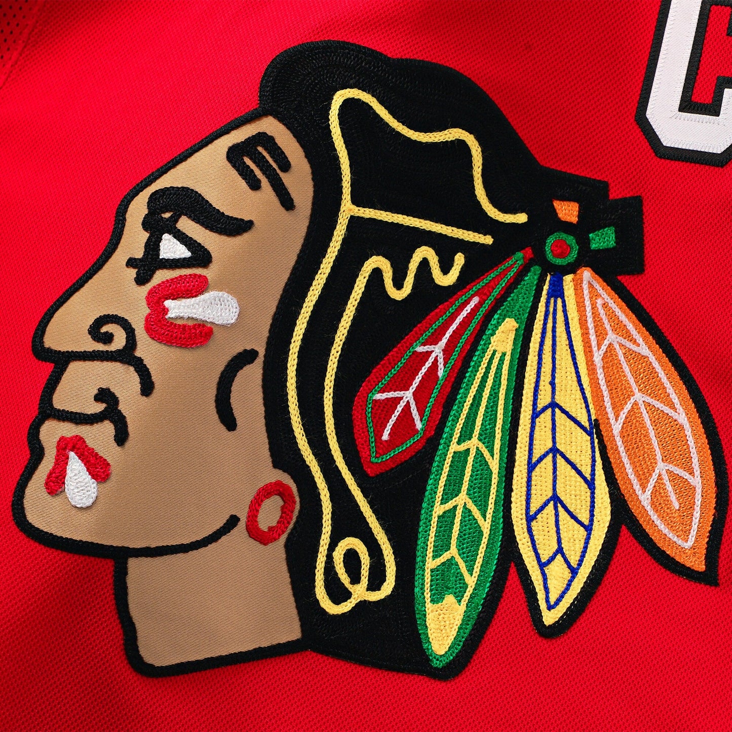 Connor Bedard Chicago Blackhawks 2024 Fanatics Premium Official NHL HOME Jersey