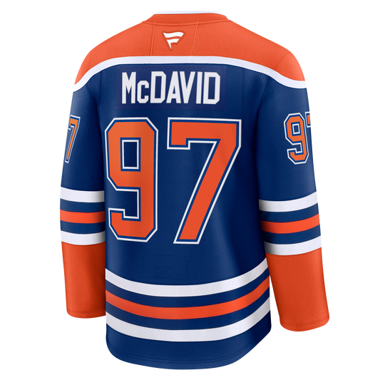 Connor McDavid Edmonton Oilers Fanatics Home Premium Jersey