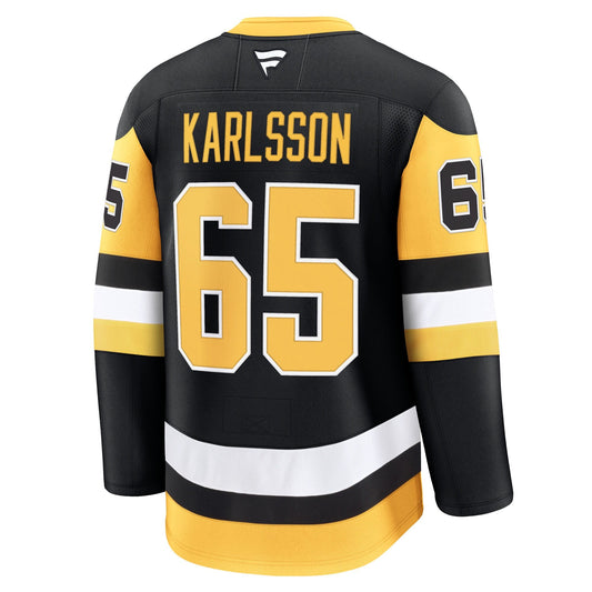 Erik Karlsson Pittsburgh Penguins Fanatics Premium Home Jersey
