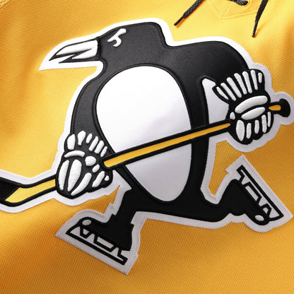 Customizable Pittsburgh Penguins 2025 Fanatics Premium Official Gold Alternate Jersey