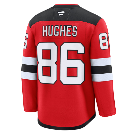 Jack Hughes New Jersey Devils Fanatics Premium Home Jersey