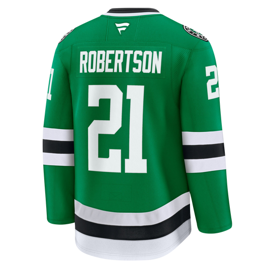 Jason Robertson Dallas Stars 2024 Fanatics Premium Official NHL HOME Jersey