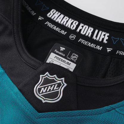 Customizable San Jose Sharks 35th Anniversary Heritage 2.0 Fanatics Premium Jersey
