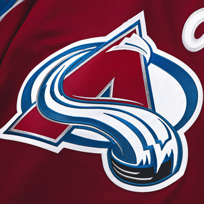 Nathan MacKinnon Colorado Avalanche 2024 Fanatics Premium Official HOME NHL Jersey