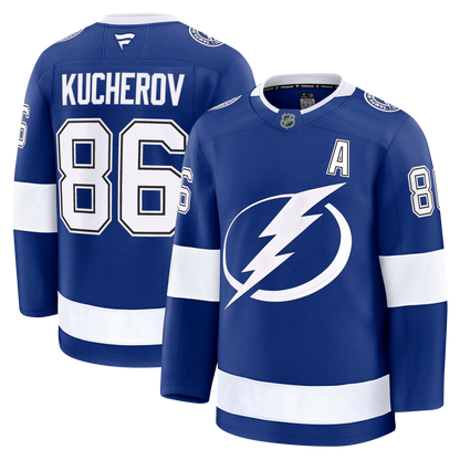 Nikita Kucherov Tampa Bay Lightning 2024 Fanatics Premium Official NHL HOME Jersey