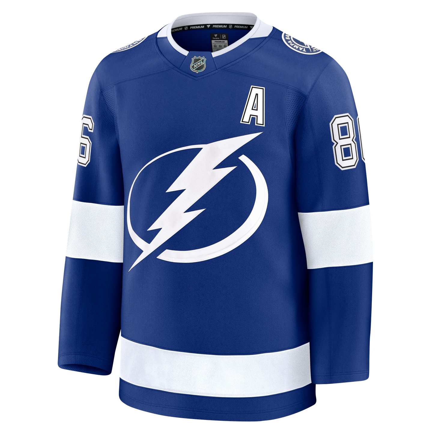Nikita Kucherov Tampa Bay Lightning 2024 Fanatics Premium Official NHL HOME Jersey
