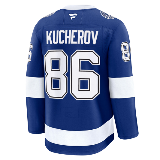 Nikita Kucherov Tampa Bay Lightning 2024 Fanatics Premium Official NHL HOME Jersey
