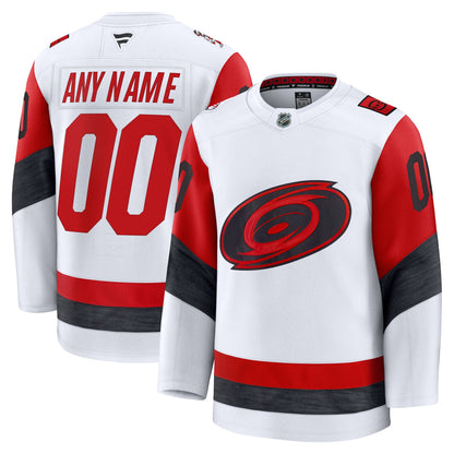Customizable Carolina Hurricanes 2025 Fanatics Premium Official NHL Away Jersey