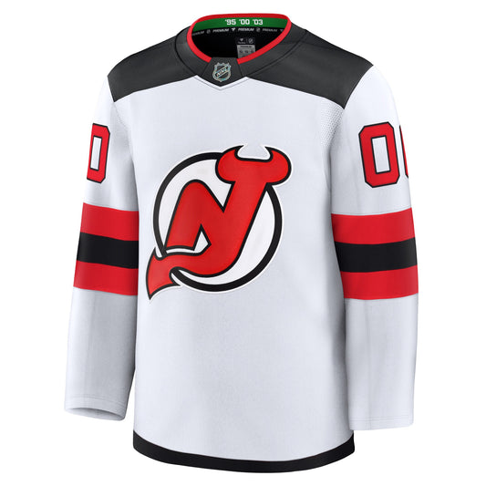 Customizable New Jersey Devils 2024 Fanatics Premium Official NHL AWAY Jersey