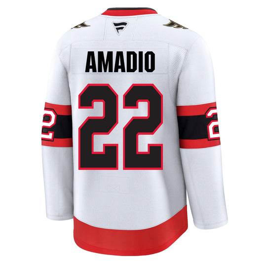 Michael Amadio Ottawa Senators Fanatics Premium Away Jersey