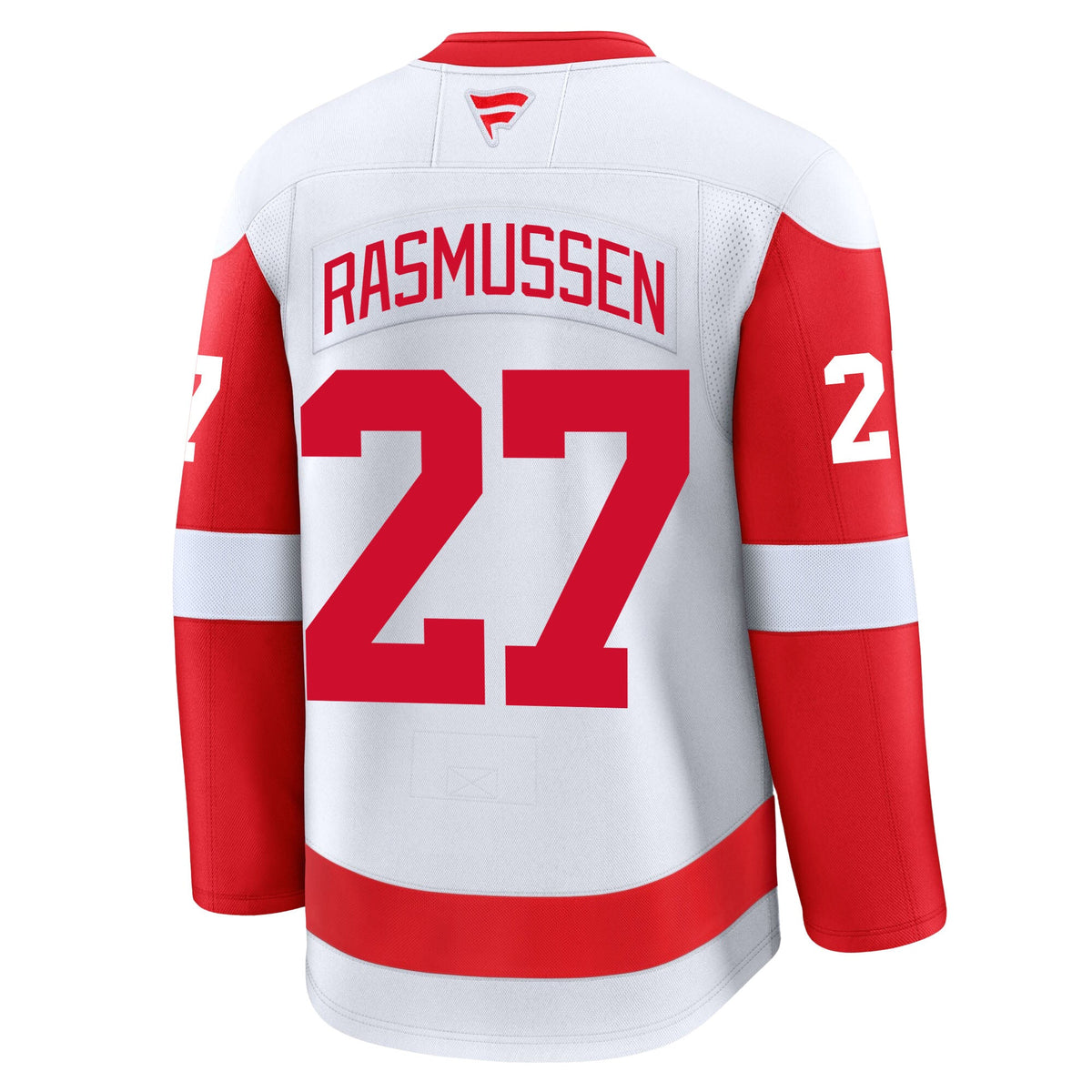 Michael Rasmussen Detroit Red Wings Fanatics Premium Away Jersey