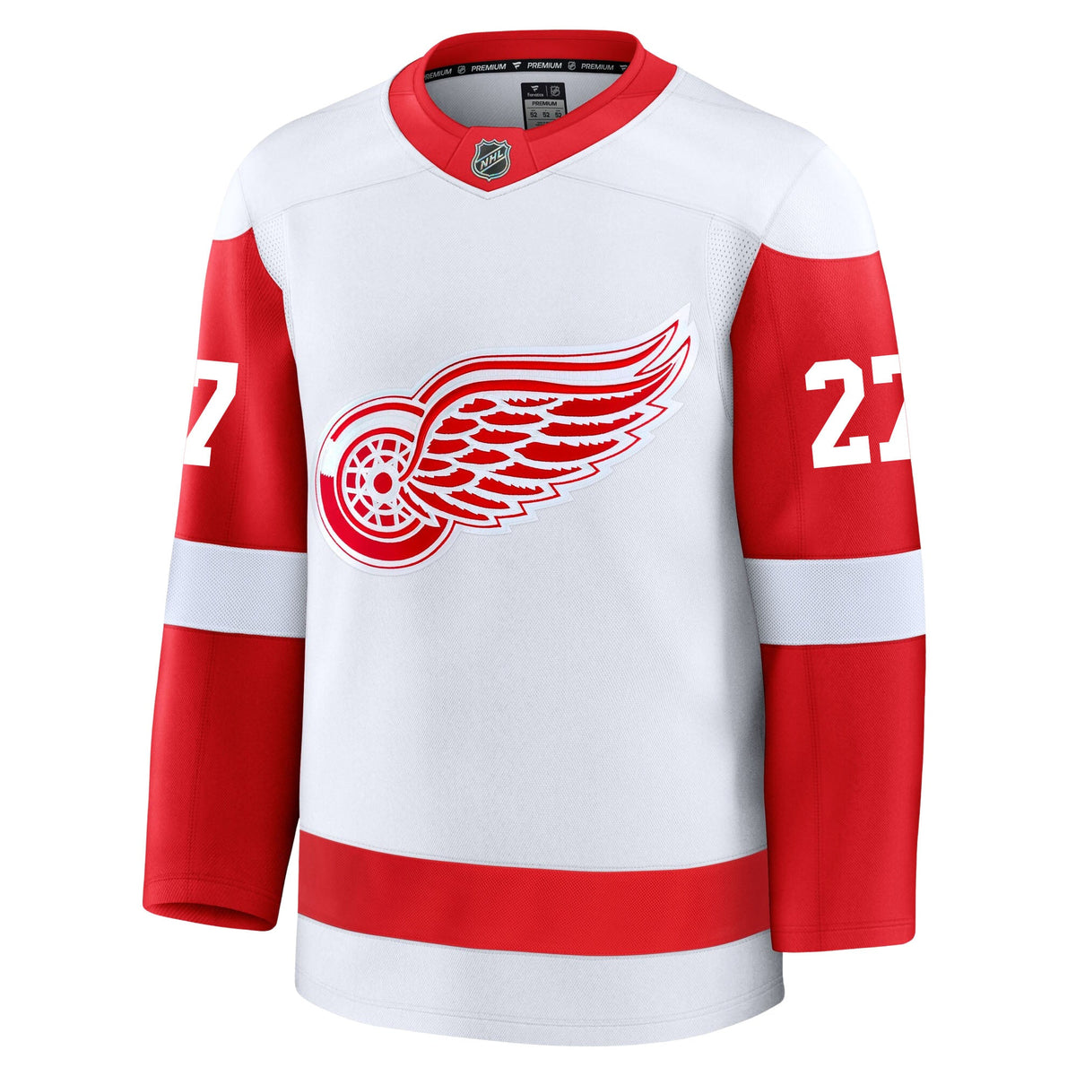 Michael Rasmussen Detroit Red Wings Fanatics Premium Away Jersey