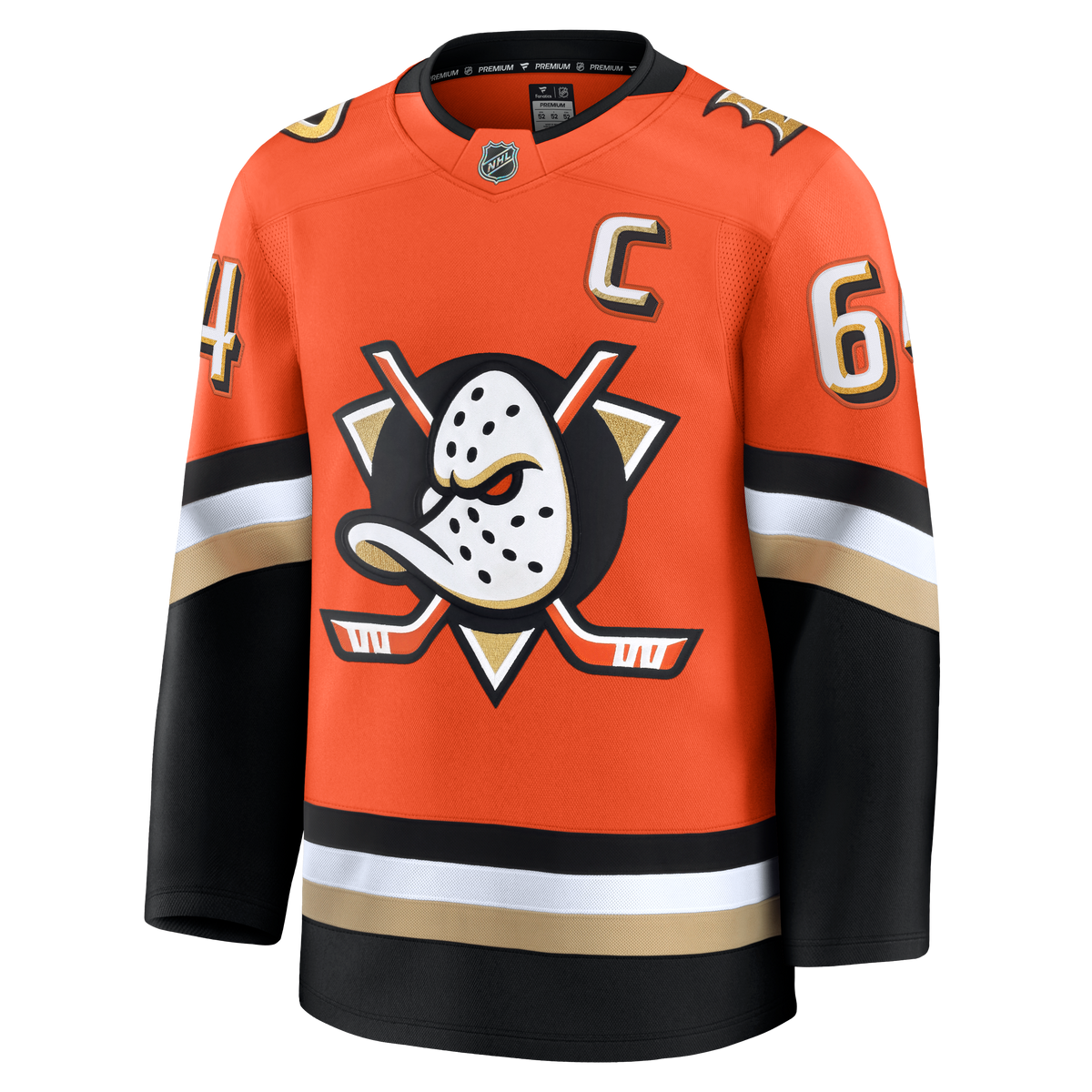 Mikael Granlund Anaheim Ducks Fanatics Premium Home Jersey
