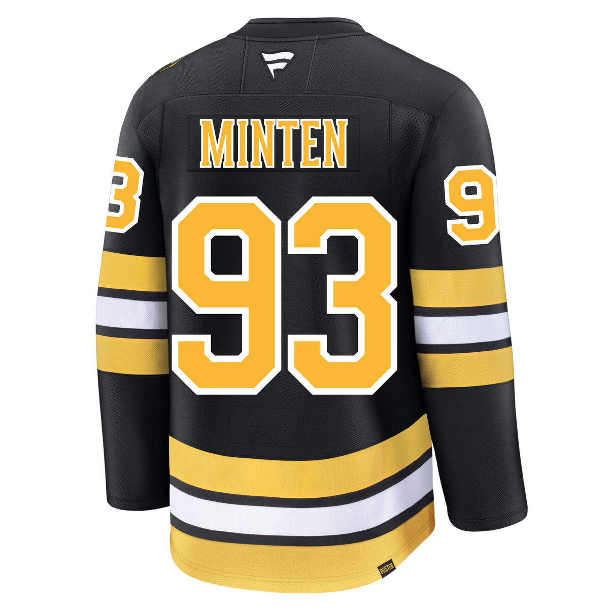 Fraser Minten Boston Bruins Fanatics Home Premium Jersey