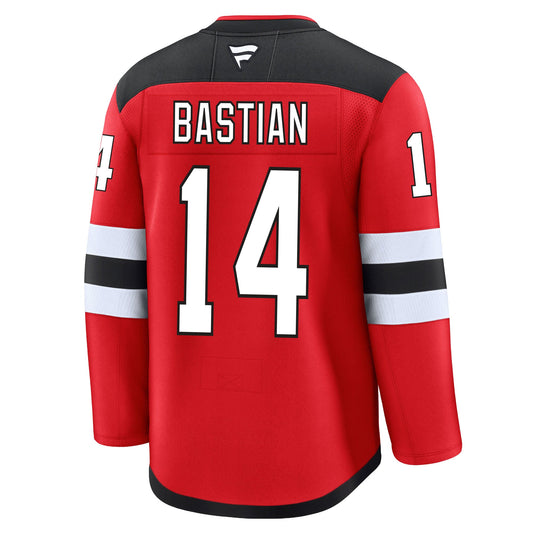 Nathan Bastian New Jersey Devils Fanatics Premium Home Jersey