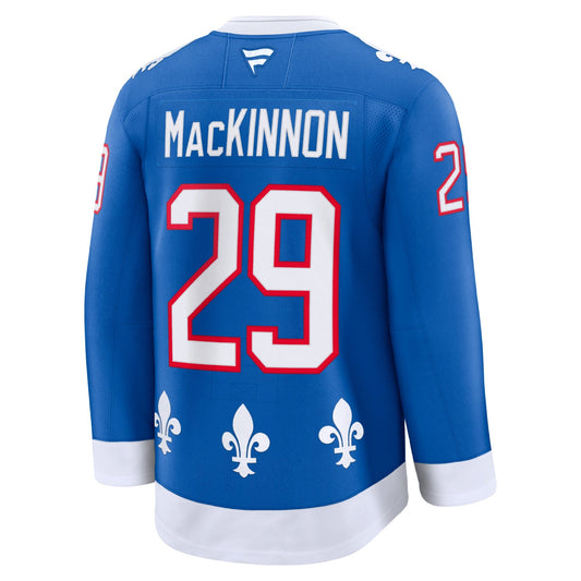 Nathan MacKinnon Colorado Avalanche Fanatics Alternate Premium Jersey