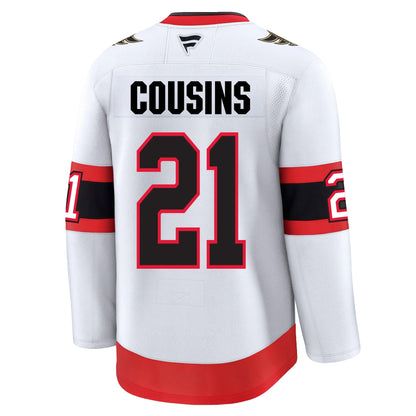 Nick Cousins Ottawa Senators Fanatics Premium Away Jersey