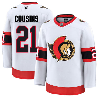 Nick Cousins Ottawa Senators Fanatics Premium Away Jersey
