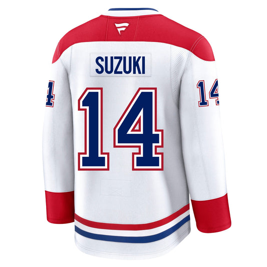 Nick Suzuki Montreal Canadiens Fanatics Premium Away Jersey