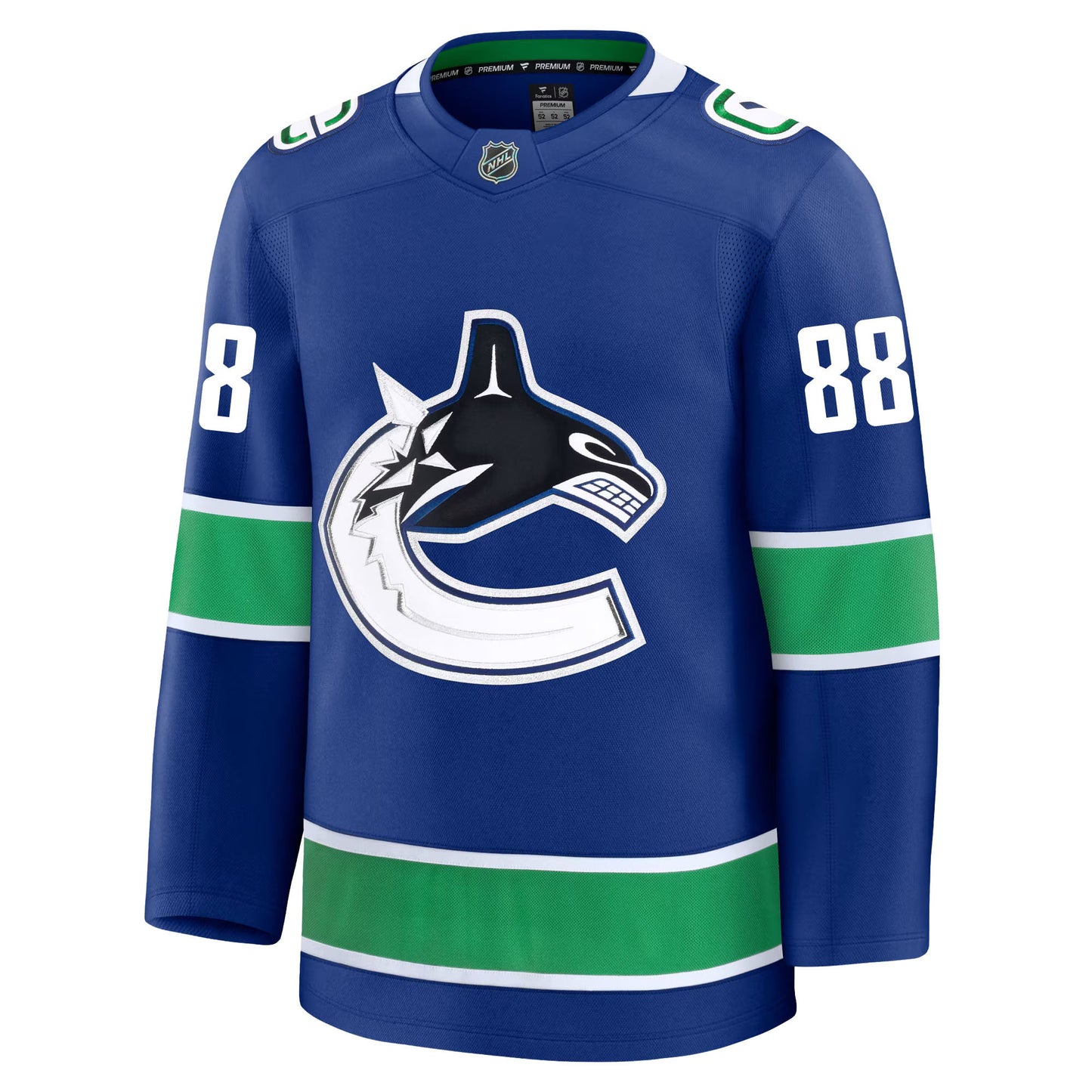 Nils Aman Vancouver Canucks Fanatics Premium Home Jersey