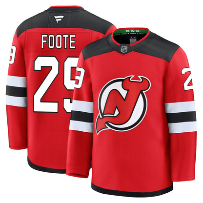Nolan Foote New Jersey Devils Fanatics Premium Home Jersey