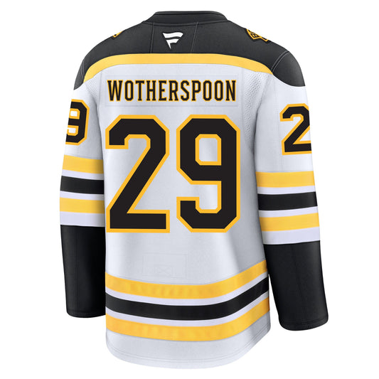 Parker Wotherspoon Boston Bruins Fanatics Premium Away Jersey