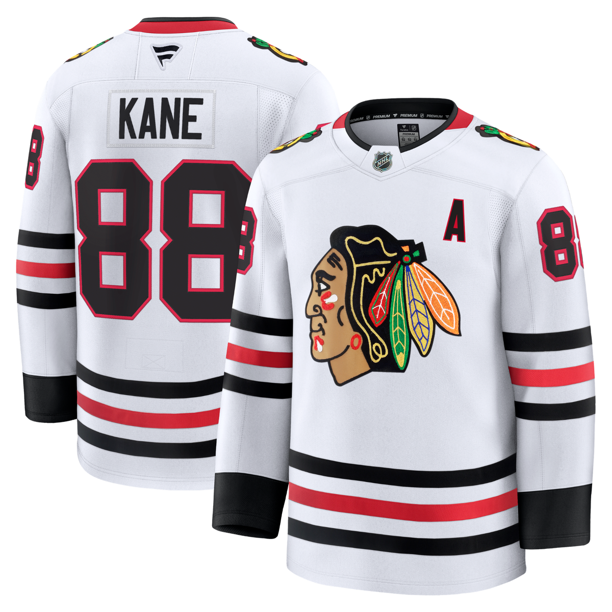 Patrick Kane Chicago Blackhawks Fanatics Premium Away Jersey