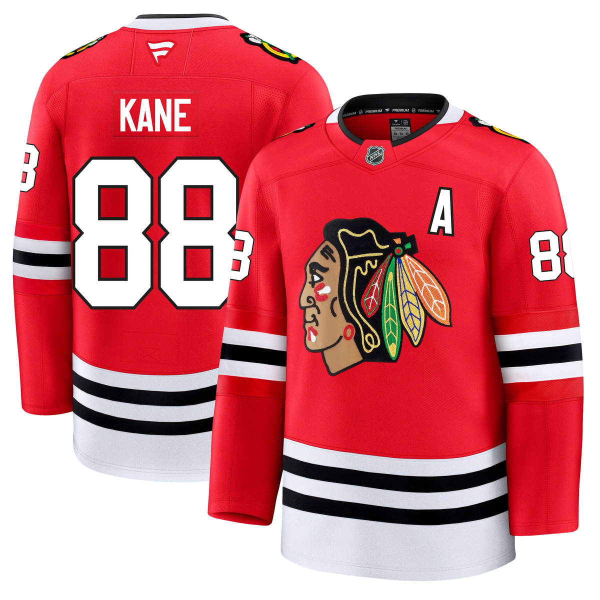 Patrick Kane Chicago Blackhawks Fanatics Premium Home Jersey