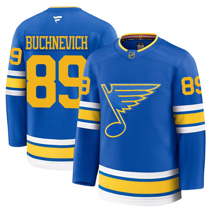 Pavel Buchnevich St Louis Blues Fanatics Home Premium Jersey