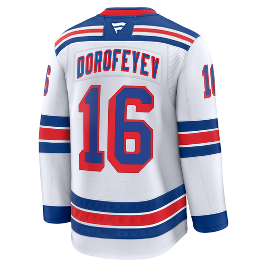 Pavel Dorofeyev New York Rangers Fanatics Premium Away Jersey