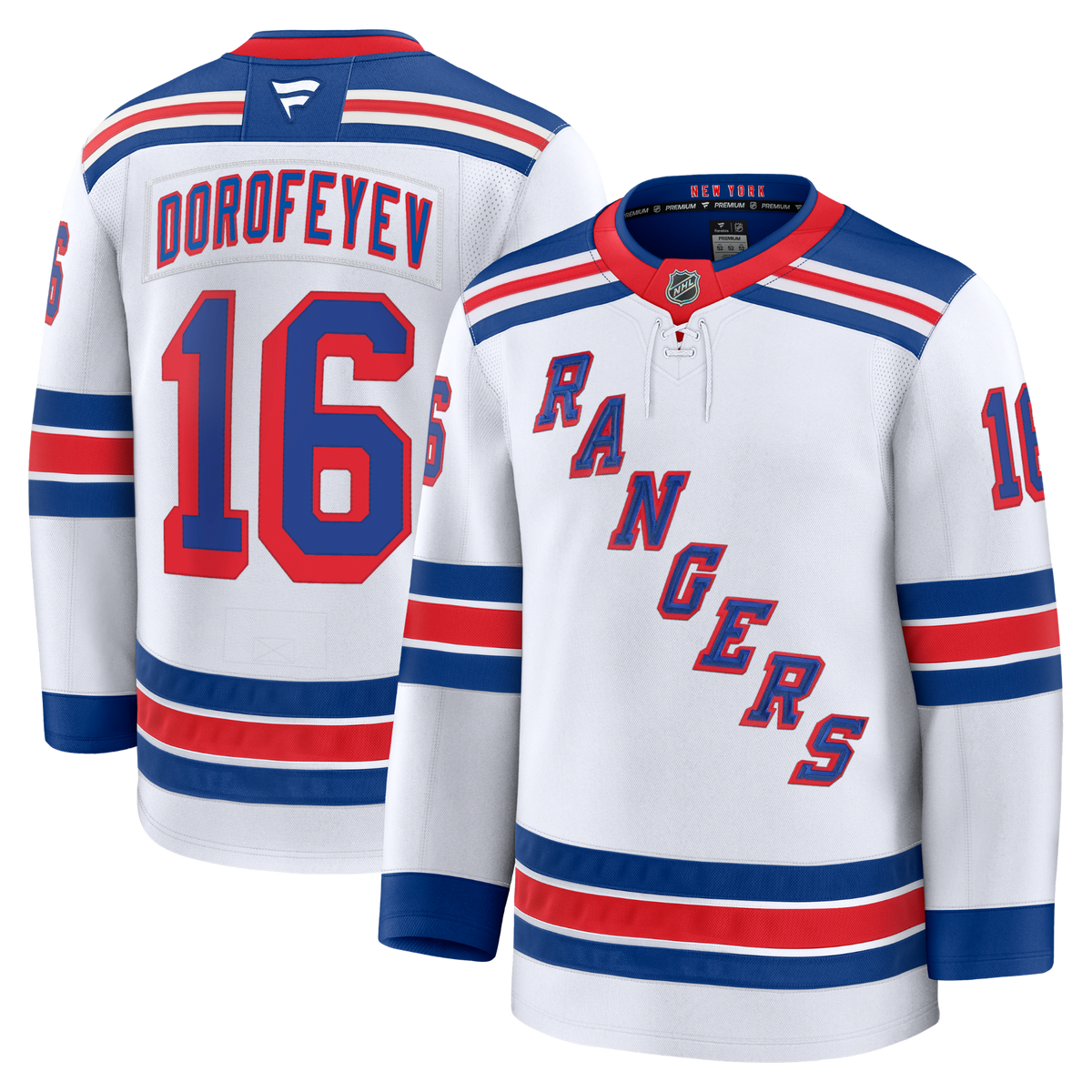 Pavel Dorofeyev New York Rangers Fanatics Premium Away Jersey