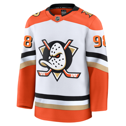 Pavel Mintyukov Anaheim Ducks Fanatics Premium Away Jersey