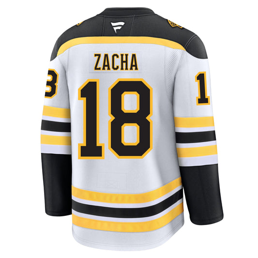 Pavel Zacha Boston Bruins Fanatics Premium Away Jersey