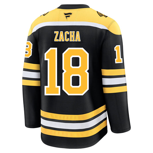 Pavel Zacha Boston Bruins Fanatics Premium Home Jersey