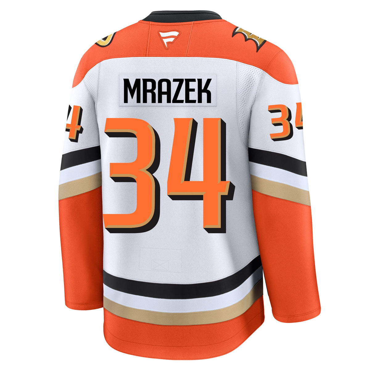 Petr Mrazek Anaheim Ducks Fanatics Premium Away Jersey