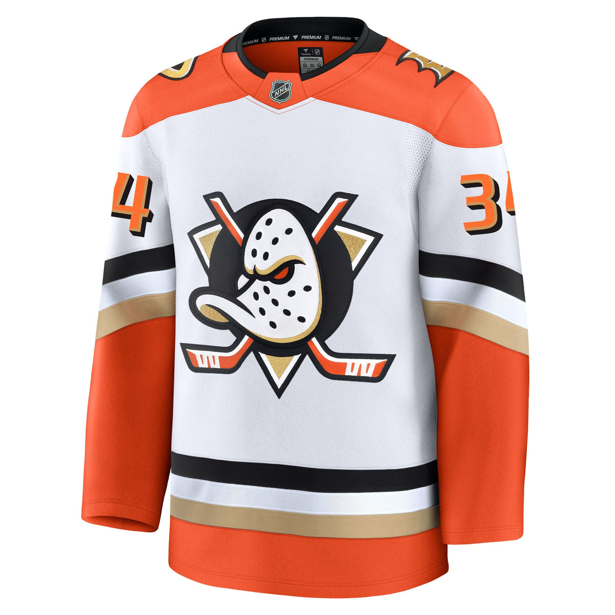 Petr Mrazek Anaheim Ducks Fanatics Premium Away Jersey