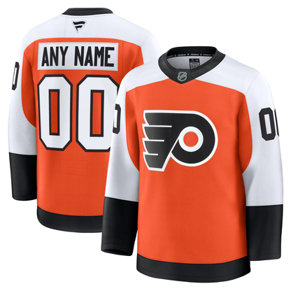Customizable Philadelphia Flyers 2024 Fanatics Premium Official NHL HOME Jersey