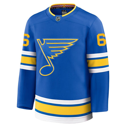 Philip Broberg St Louis Blues Fanatics Home Premium Jersey