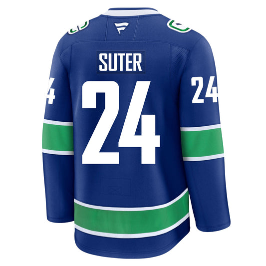Pius Suter Vancouver Canucks Fanatics Premium Home Jersey