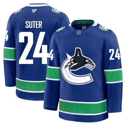 Pius Suter Vancouver Canucks Fanatics Premium Home Jersey