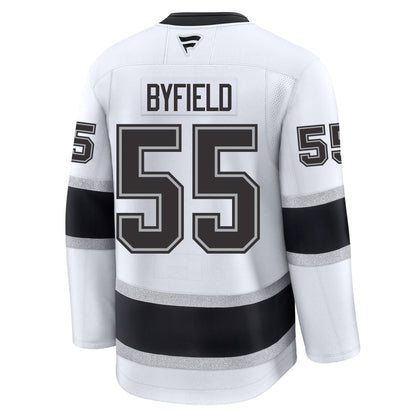 Quinton Byfield Los Angeles Kings Fanatics Premium Away Jersey