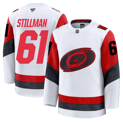 Riley Stillman Carolina Hurricanes Fanatics Away Premium Jersey