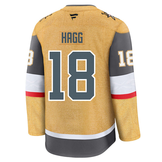 Robert Hagg Vegas Golden Knights Fanatics Premium Home Jersey