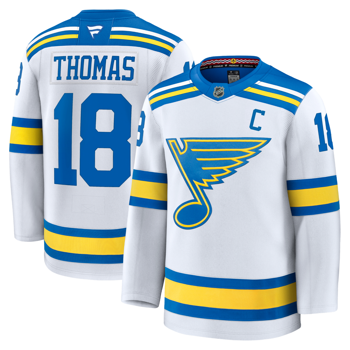 Robert Thomas St Louis Blues Fanatics Away Premium Jersey