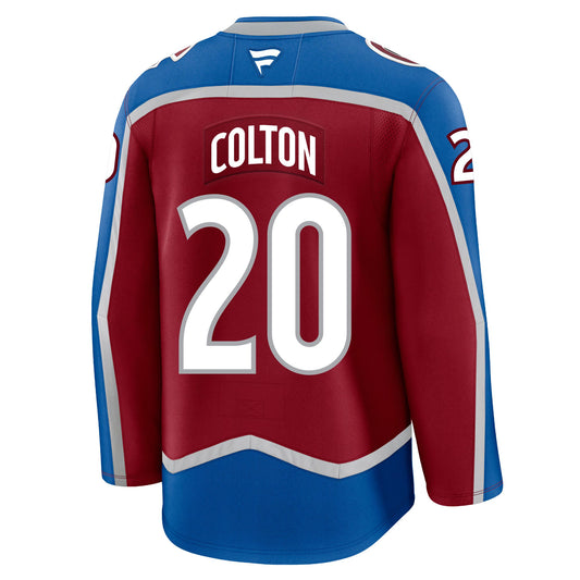 Ross Colton Colorado Avalanche Fanatics Premium Home Jersey